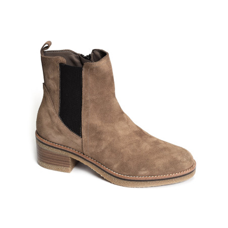 5302 Taupe, Chelsea boots Patricia Miller