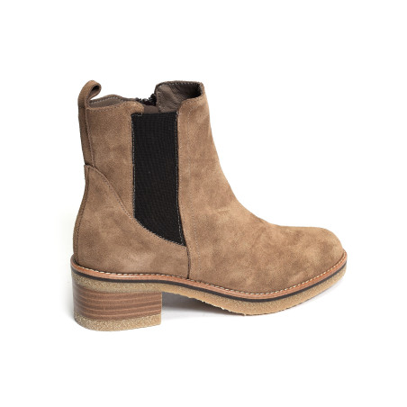 5302 Taupe, Chelsea boots Patricia Miller