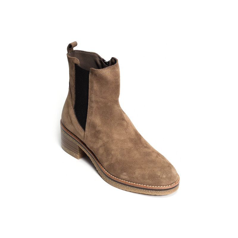 5302 Taupe, Chelsea boots Patricia Miller