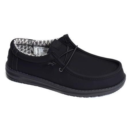 WALLY CLASSIC Noir, Slip-On HeyDude