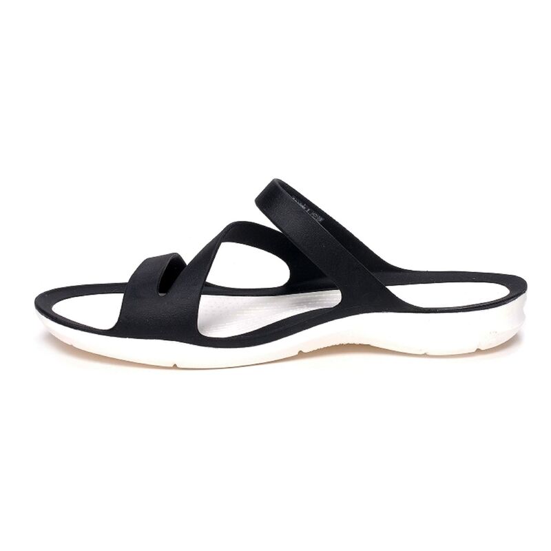 SWIFTWATER SANDAL W Noir, Claquettes Crocs