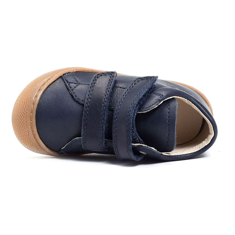 COCOON VELCRO BOY CLASSIC Marine, Chaussures à Scratch Naturino