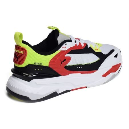 RS FAST Blanc Multicolore, Baskets running Puma