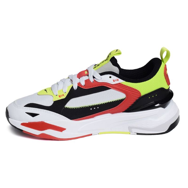 RS FAST Blanc Multicolore, Baskets running Puma