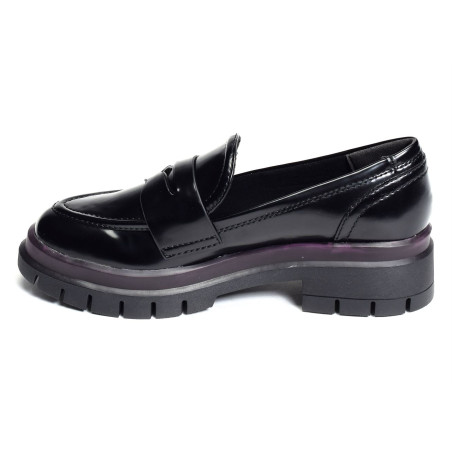 24702 Noir, Mocassins Tamaris