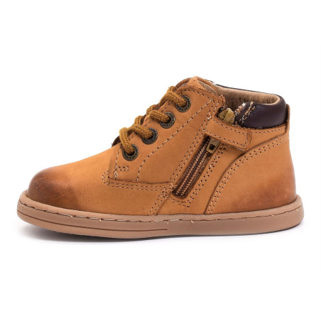 TACKLAND Camel, Chaussures à Lacets Kickers