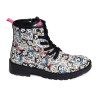 J CASEY GG D Blanc Multicolore, Boots Geox