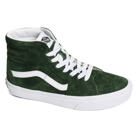 UA SK8 HI Vert Blanc, Baskets montantes Vans