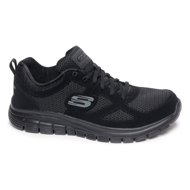 BURNS AGOURA Noir, Baskets running Skechers