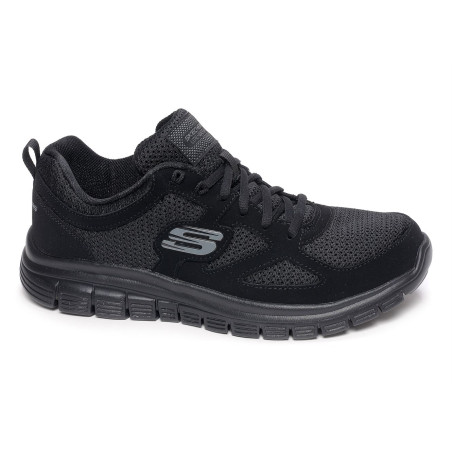 BURNS AGOURA Noir, Baskets running Skechers