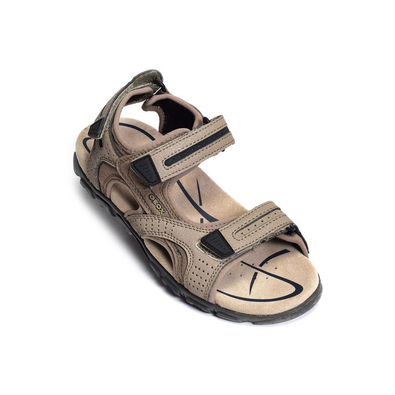 U SANDAL STRADA D Beige, Sandales plates & Nu-Pieds Geox