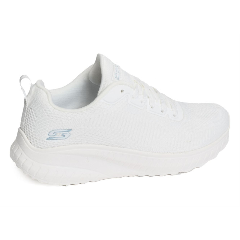 BOBS SQUAD CHAOS Blanc, Baskets running Skechers