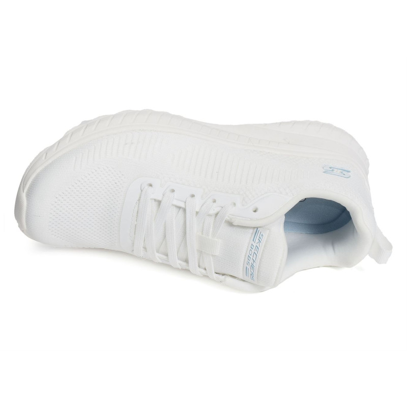 BOBS SQUAD CHAOS Blanc, Baskets running Skechers