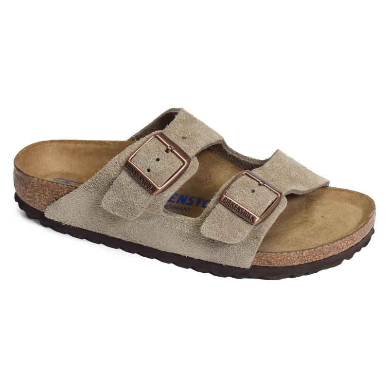 ARIZONA SFB CUIR W Taupe, Mules Birkenstock