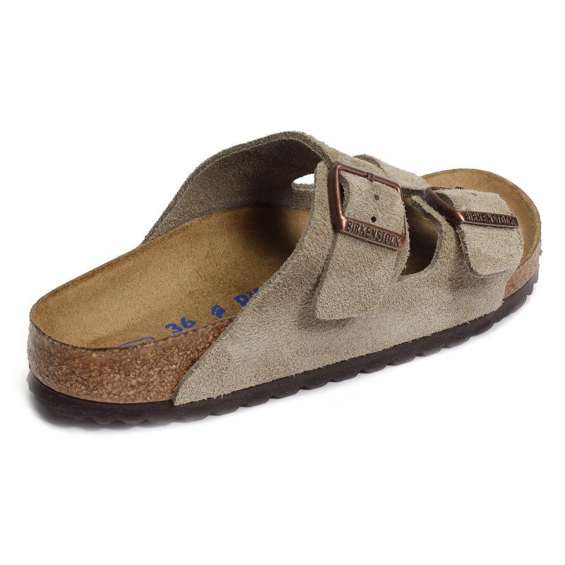 ARIZONA SFB CUIR W Taupe, Mules Birkenstock