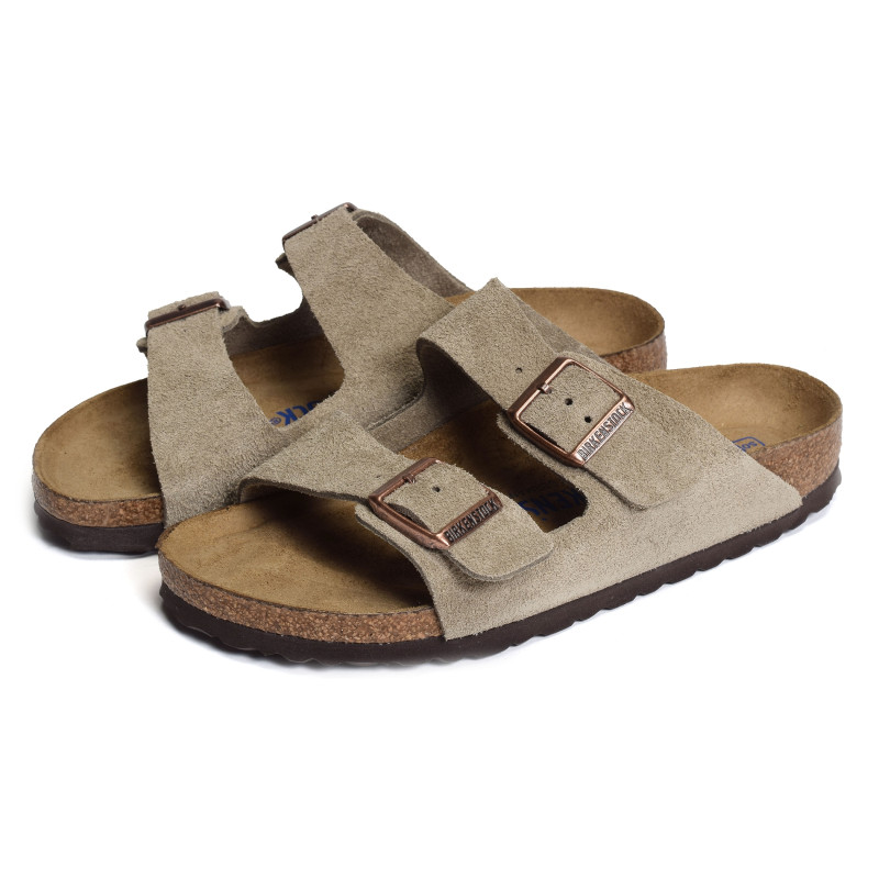 ARIZONA SFB CUIR W Taupe, Mules Birkenstock