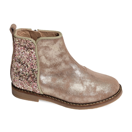 TRIP BACK Beige Platine, Bottines Pom d'Api