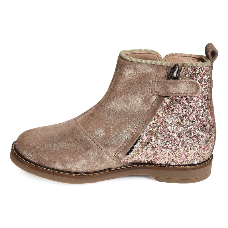 TRIP BACK Beige Platine, Bottines Pom d'Api