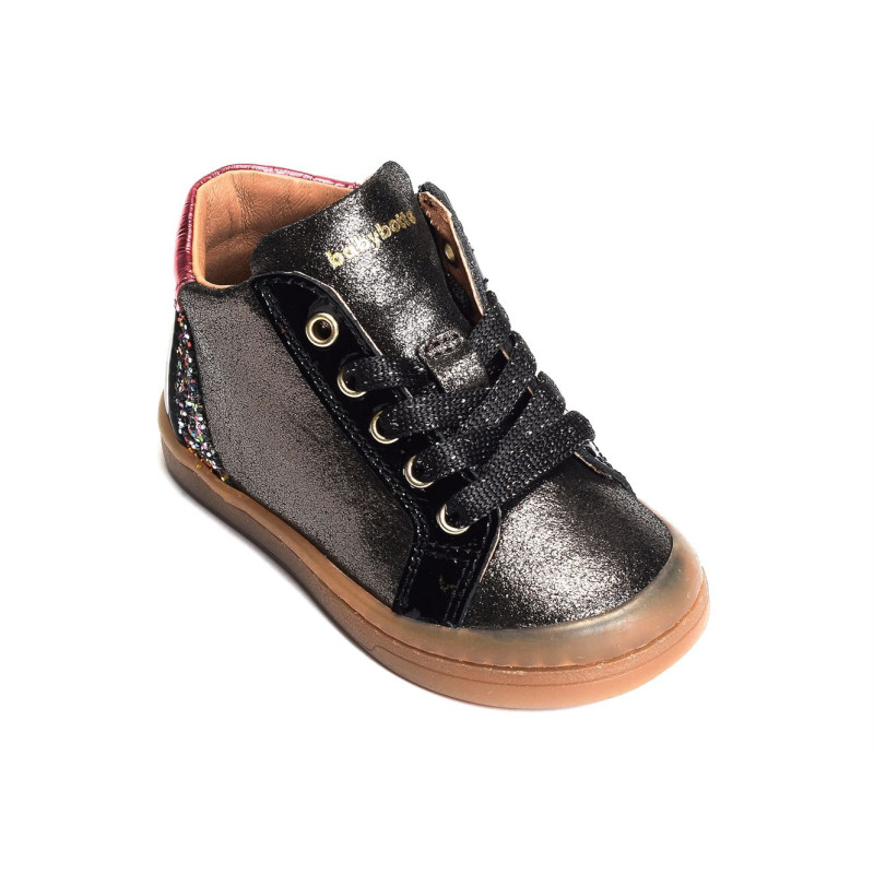 AMIRA Anthracite, Chaussures à Lacets Babybotte