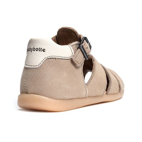 GIMMY Beige, Sandales plates & Nu-Pieds Babybotte