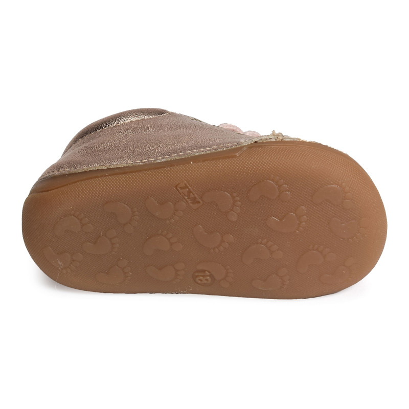 ZOHA GIRL Rose Or, Chaussures à Lacets Babybotte