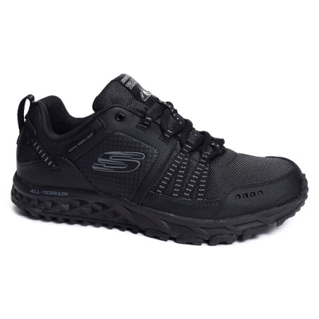 ESCAPE PLAN Noir, Baskets running Skechers