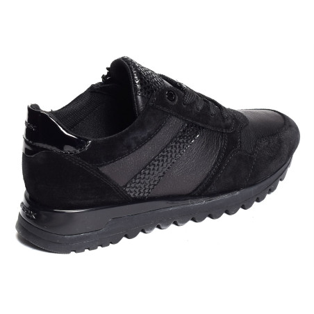 D TABELYA A Noir, Baskets running Geox