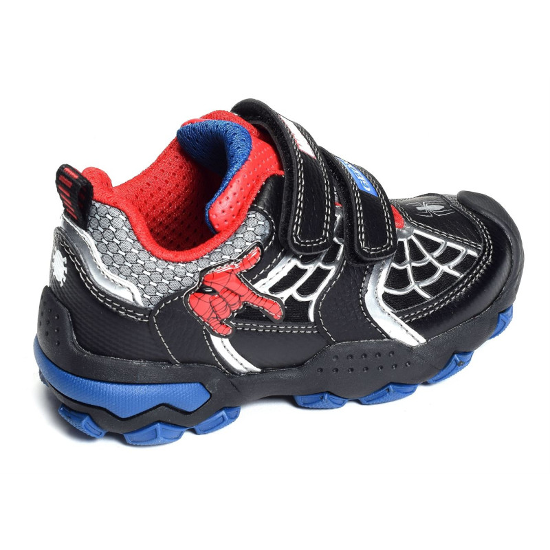 J BULLER BA Noir Rouge, Baskets running Geox