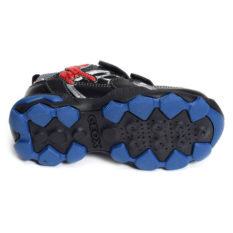 J BULLER BA Noir Rouge, Baskets running Geox