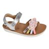 GOA MULTI Argent, Sandales plates & Nu-Pieds Shoopom