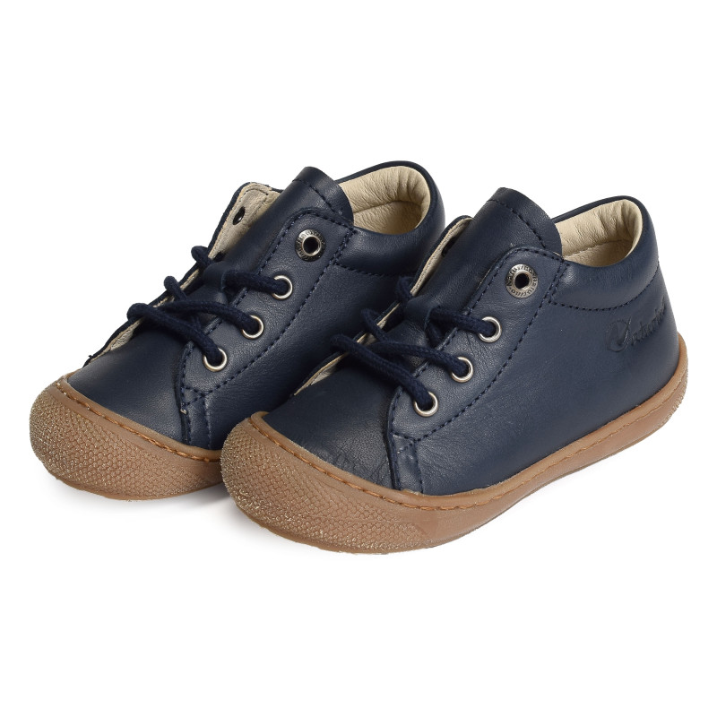 COCOON BOY CLASSIC Marine, Chaussures à Lacets Naturino