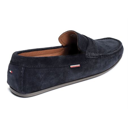 CLASSIC SUEDE DRIVER 2725 Marine, Mocassins Tommy Hilfiger