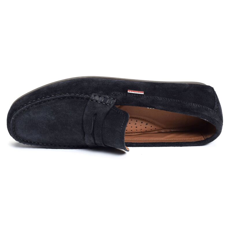 CLASSIC SUEDE DRIVER 2725 Marine, Mocassins Tommy Hilfiger