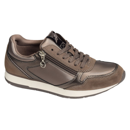 23603 Taupe, Baskets running Tamaris