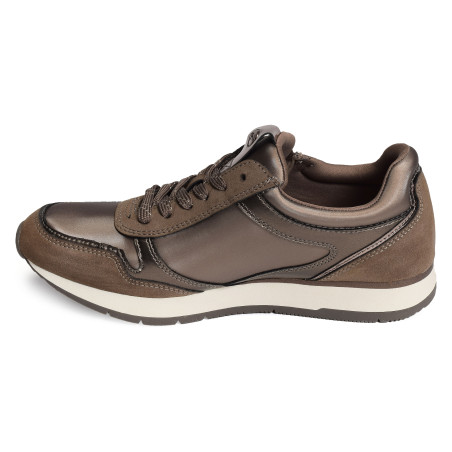 23603 Taupe, Baskets running Tamaris