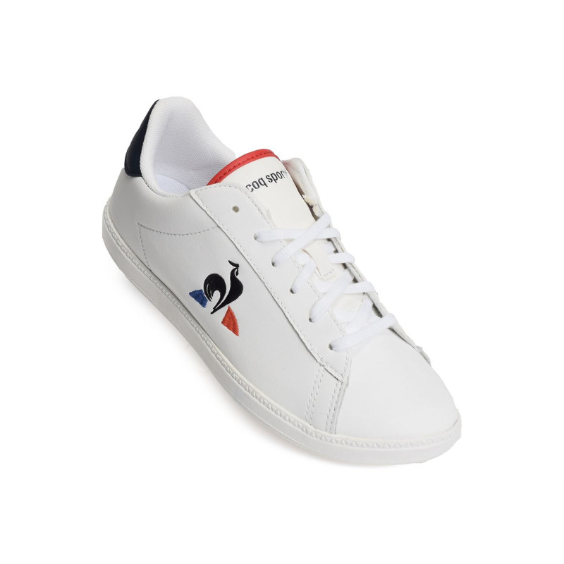 COURTSET GS Blanc Bleu, Sneakers basses Le Coq Sportif