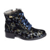 EMCMAO 05 Noir Bleu, Bottines Laura Vita