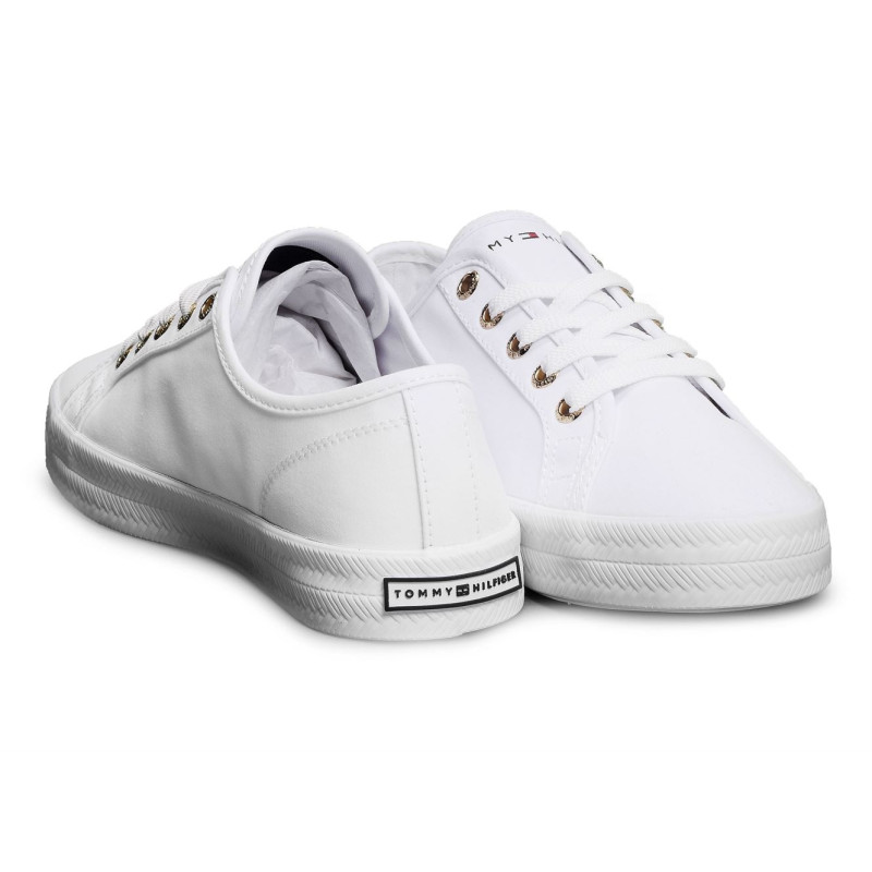 ESSENTIAL NAUTICAL SNEAKER 4848 Blanc, Chaussures basses Tommy Hilfiger