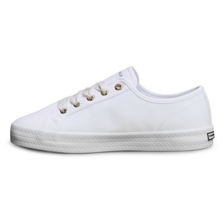 ESSENTIAL NAUTICAL SNEAKER 4848 Blanc, Chaussures basses Tommy Hilfiger