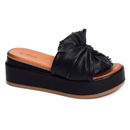 GALON Noir, Mules K.Mary