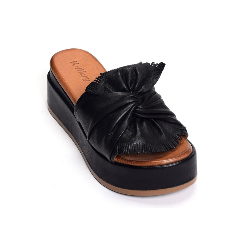 GALON Noir, Mules K.Mary