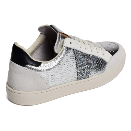 1126178 Argent, Sneakers basses Victoria