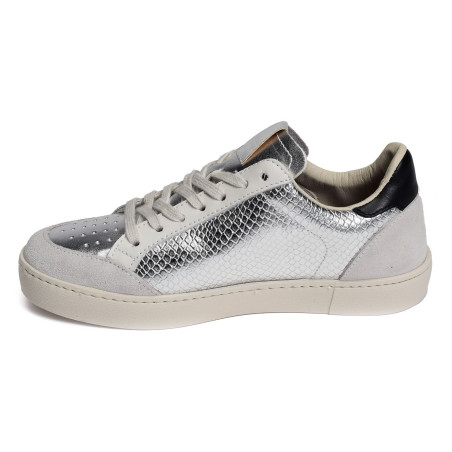 1126178 Argent, Sneakers basses Victoria