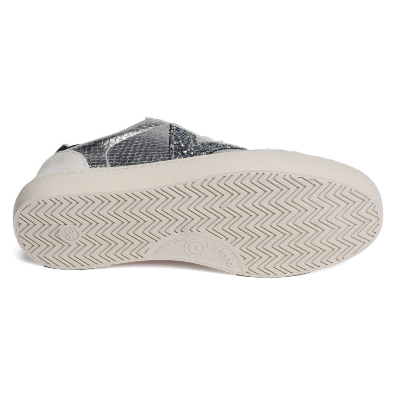 1126178 Argent, Sneakers basses Victoria