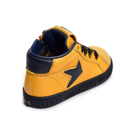 MURC Jaune, Chaussures à Lacets Stones & Bones