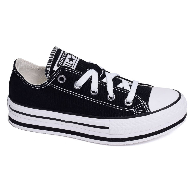 CTAS PLATFO OX Noir, Chaussures basses Converse