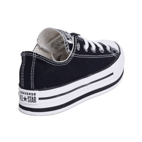 CTAS PLATFO OX Noir, Chaussures basses Converse