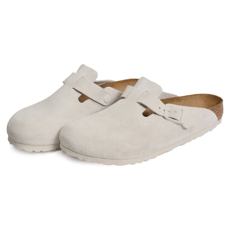 BOSTON SFB Blanc, Sabots Birkenstock