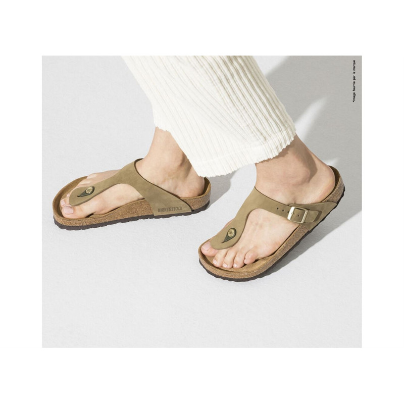 GIZEH SFB Vert, Tongs Birkenstock