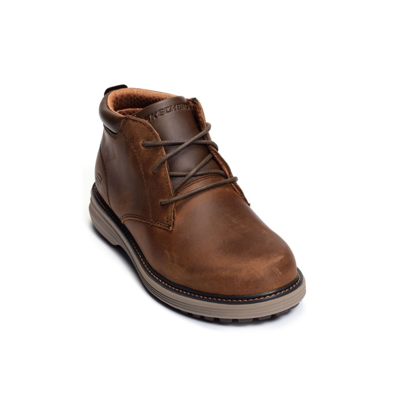 WENSON OSTENO Marron, Boots Skechers